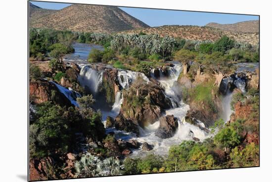 The Epupa Waterfall, Namibia-Grobler du Preez-Mounted Photographic Print