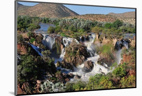 The Epupa Waterfall, Namibia-Grobler du Preez-Mounted Photographic Print