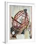 The Equatorial Armillary of Tycho Brahe, 17th Century-CM Dixon-Framed Giclee Print