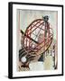 The Equatorial Armillary of Tycho Brahe, 17th Century-CM Dixon-Framed Giclee Print