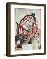 The Equatorial Armillary of Tycho Brahe, 17th Century-CM Dixon-Framed Giclee Print