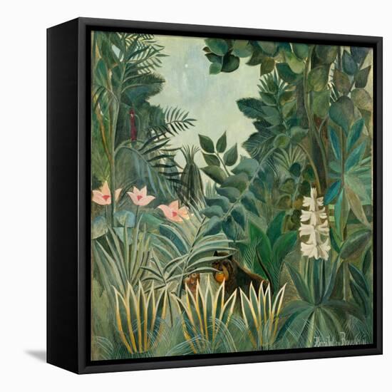 The Equatorial Jungle, 1909-Henri Rousseau-Framed Stretched Canvas