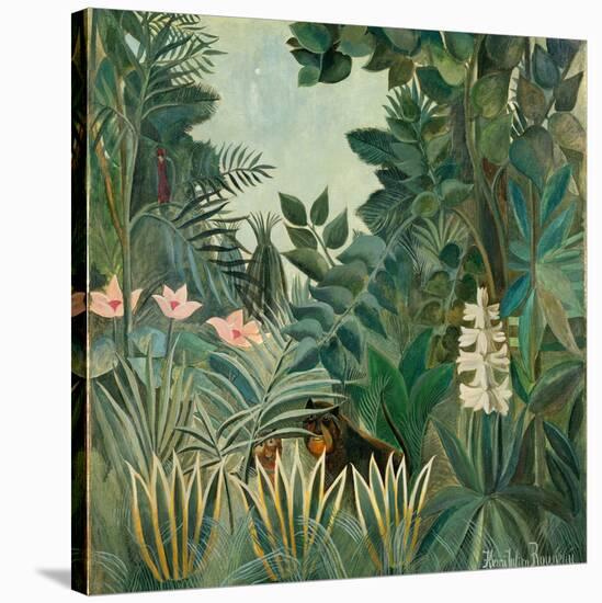 The Equatorial Jungle, 1909-Henri Rousseau-Stretched Canvas