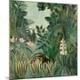The Equatorial Jungle, 1909-Henri Rousseau-Mounted Giclee Print