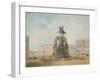 The Equestrian Monument of Nicholas I of Russia on St Isaac's Square in Saint Petersburg-Iosif Iosifovich Charlemagne-Framed Giclee Print