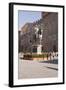 The Equestrian Statue of Cosimo I de Medici in Piazza Della Signoria, Florence, Tuscany, Italy-Julian Elliott-Framed Photographic Print