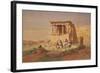 The Erechtheion, the Porch of the Caryatids, 1877-Carl Friedrich Heinrich Werner-Framed Giclee Print