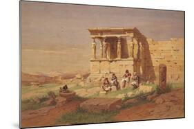 The Erechtheion, the Porch of the Caryatids, 1877-Carl Friedrich Heinrich Werner-Mounted Giclee Print