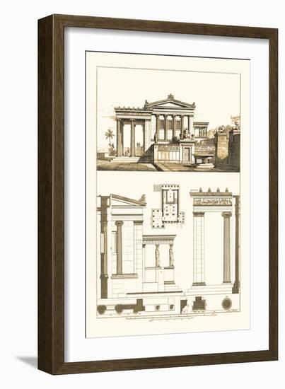 The Erechtheum at Athens-J. Buhlmann-Framed Art Print