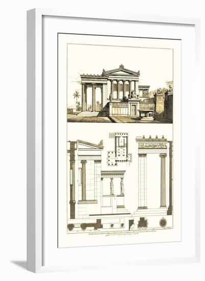 The Erechtheum at Athens-J. Buhlmann-Framed Art Print