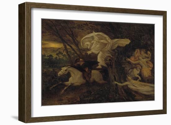 The Erlking, about 1860-Moritz Von Schwind-Framed Giclee Print