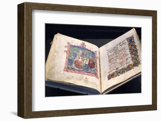 The Erna Michael Haggada from Germany dated 1400, The Israel Museum, Jerusalem-Godong-Framed Photographic Print