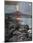 The Eruption of Etna, Sicily, 1892-Henri Meyer-Mounted Giclee Print