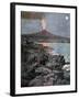 The Eruption of Etna, Sicily, 1892-Henri Meyer-Framed Giclee Print