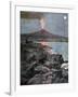 The Eruption of Etna, Sicily, 1892-Henri Meyer-Framed Giclee Print