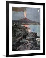 The Eruption of Etna, Sicily, 1892-Henri Meyer-Framed Giclee Print