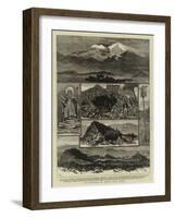 The Eruption of Mount Etna, Sicily-null-Framed Giclee Print