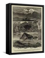 The Eruption of Mount Etna, Sicily-null-Framed Stretched Canvas