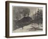 The Eruption of Mount Etna-null-Framed Giclee Print