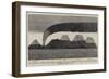 The Eruption of Mount Hecla-null-Framed Premium Giclee Print