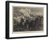 The Eruption of Mount Vesuvius, a Lava Torrent-Sydney Prior Hall-Framed Giclee Print