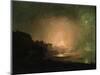 The Eruption of Mount Vesuvius-Joseph Wright of Derby-Mounted Giclee Print