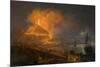 The Eruption of Mt. Vesuvius, 1777-Pierre Jacques Volaire-Mounted Giclee Print