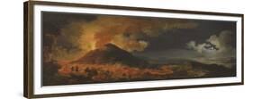 The Eruption of Vesuvius, 1771-Pierre Jacques Volaire-Framed Giclee Print