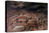 The Eruption of Vesuvius at Pompeii in 79 AD-Antonio Niccolini-Stretched Canvas