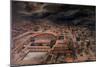 The Eruption of Vesuvius at Pompeii in 79 AD-Antonio Niccolini-Mounted Giclee Print