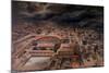 The Eruption of Vesuvius at Pompeii in 79 AD-Antonio Niccolini-Mounted Giclee Print