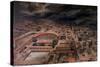 The Eruption of Vesuvius at Pompeii in 79 AD-Antonio Niccolini-Stretched Canvas