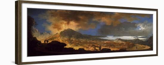 The Eruption of Vesuvius in 1767-Pietro Antoniani-Framed Giclee Print