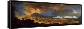 The Eruption of Vesuvius in 1767-Pietro Antoniani-Framed Stretched Canvas