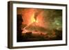 The Eruption of Vesuvius-Abraham Pether-Framed Giclee Print