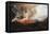 The Eruption of Vesuvius-Johan Christian Dahl-Framed Stretched Canvas