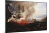 The Eruption of Vesuvius-Johan Christian Dahl-Mounted Giclee Print