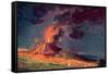 The Eruption of Vesuvius-Joseph Wright of Derby-Framed Stretched Canvas