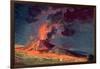 The Eruption of Vesuvius-Joseph Wright of Derby-Framed Giclee Print