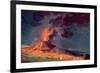 The Eruption of Vesuvius-Joseph Wright of Derby-Framed Giclee Print