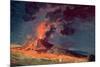 The Eruption of Vesuvius-Joseph Wright of Derby-Mounted Giclee Print