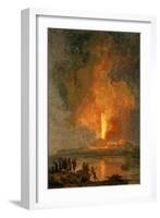 The Eruption of Vesuvius-Pierre Jacques Volaire-Framed Giclee Print