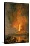 The Eruption of Vesuvius-Pierre Jacques Volaire-Stretched Canvas