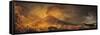 The Eruption of Vesuvius-Pierre Jacques Volaire-Framed Stretched Canvas