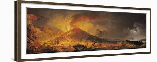 The Eruption of Vesuvius-Pierre Jacques Volaire-Framed Giclee Print