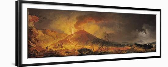 The Eruption of Vesuvius-Pierre Jacques Volaire-Framed Giclee Print