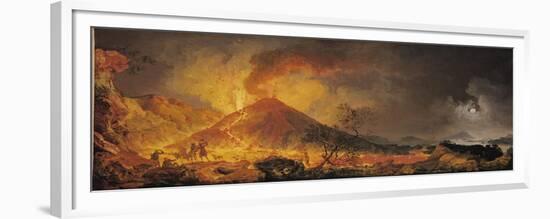 The Eruption of Vesuvius-Pierre Jacques Volaire-Framed Giclee Print