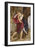 The Escape, circa 1900-John Roddam Spencer Stanhope-Framed Giclee Print