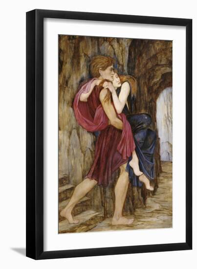 The Escape, circa 1900-John Roddam Spencer Stanhope-Framed Giclee Print