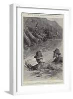 The Escape of Captains Haldane and Le Mesurier from Pretoria-Henry Charles Seppings Wright-Framed Giclee Print